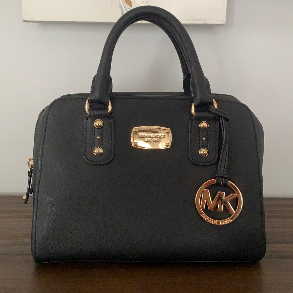 Michael Kors Small Safiano Leather Satchel